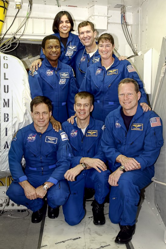 As it passed over Texas, the vehicle and crew were lost. It's important to remember the people involved in this mission, all of whom conducted valuable research. In the near future I'd like to go over the specific work that was done by the crew members during the 16 days.