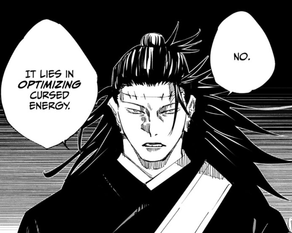 I say this because Tengen’s barrier and therefore Tengen’s life, is beneficial to this sorcerer. He’d want to keep Tengen alive to fulfill his wish to efficiently use cursed energy so if he is behind Tengen’s sudden stabilization, I’m not surprised