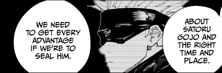 The ENTIRE plan to seal the strongest sorcerer Gojo? He is 100% responsible for this as well. Also taking Suguru’s body and waiting this WHOLE TIME to use his dead friend’s body to appear in front of Gojo to shock him & give prison realm time to activate.