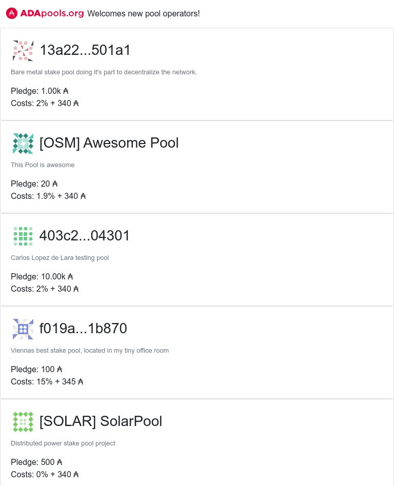 cexplorer_io's tweet photo. https://t.co/xw0WREABJG welcomes new pools!
#QBIT #qbit #OSM #Awesome Pool #CLRPL #clrPool #VSP #ViennaStakePool #SOLAR #SolarPool #CRAB #Crab Pool #LMP #LoonieMinters #cardano $ADA
๐ https://t.co/ujXY0tIcr5 ๐ https://t.co/fYAcXqMMAU