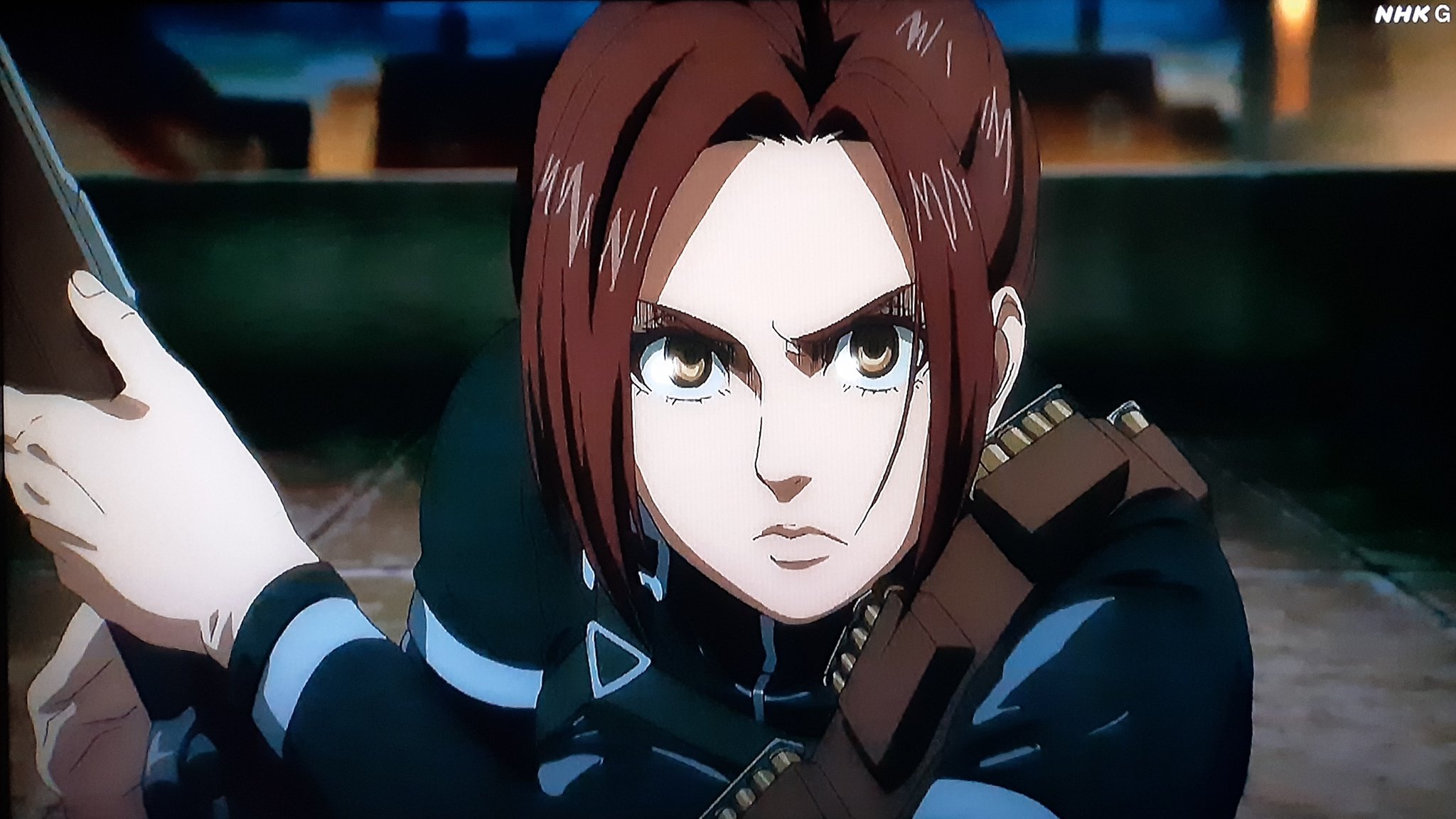 Twitter 上的 黒うさぎ 進撃の巨人 The Final Season 7話 66話 リアタイ視聴 ネタバレ 1期の推しサシャと Finalの推しピークの戦闘は涙流れっぱなしでした ピークの部隊のカルロが死んだ時の 仲間とピークの写真が貼ってある演出 反則です泣 毎回が他作品の12話分