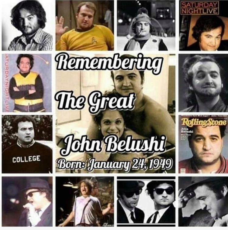 Happy birthday John Belushi. 