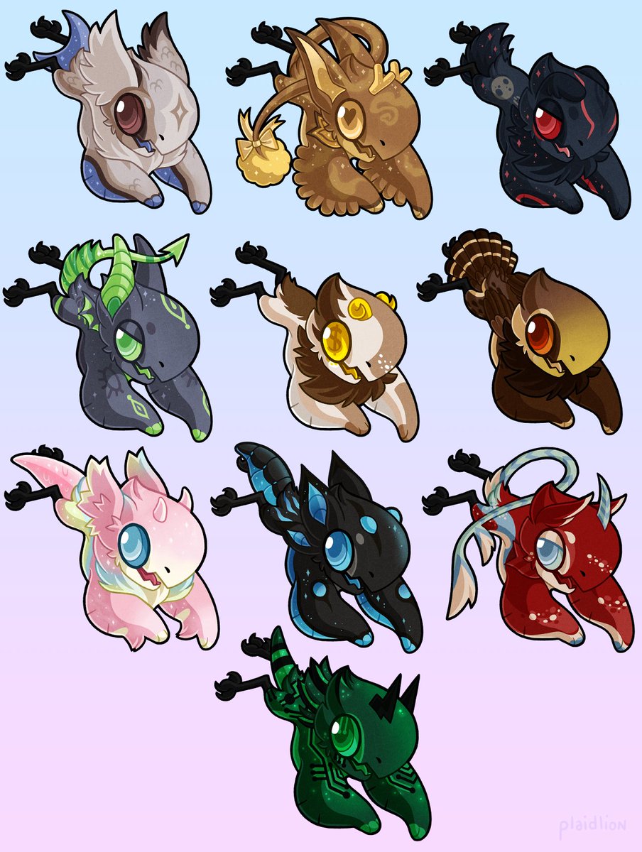 Did a base for #jolleraptor gifts to celebrate the new year.  Really appreciate everything this community has done for me.

#digitalart #artistontwitter #closedspecies #chibi