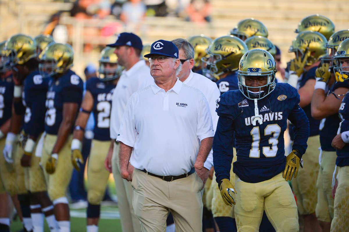 ucdavisaggies's tweet image. We have a special coach in @MarkSpeckman of @UCDfootball. Mark will share his story tonight on the 10pm @CBSSacramento evening news. Tune in or set your DVR 📺! #GoAgs