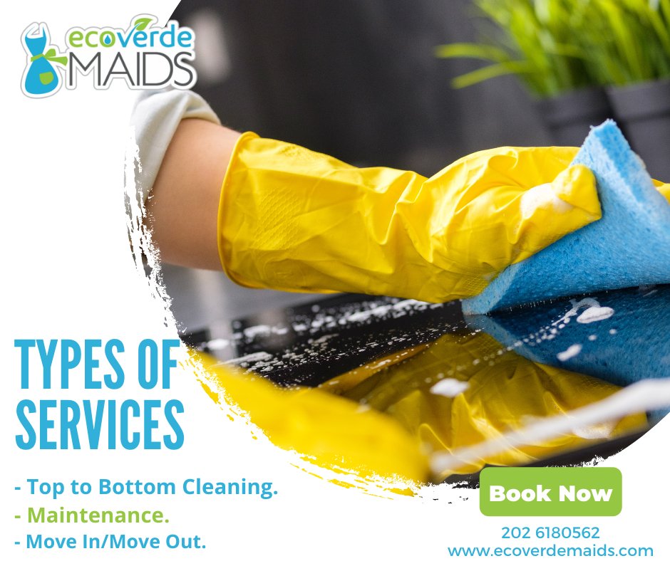 InfoEcoverde's tweet photo. Types of Services:

Top to Bottom Cleaning.
Maintenance.
Move In/Move Out. https://t.co/qQd7i8kO2C