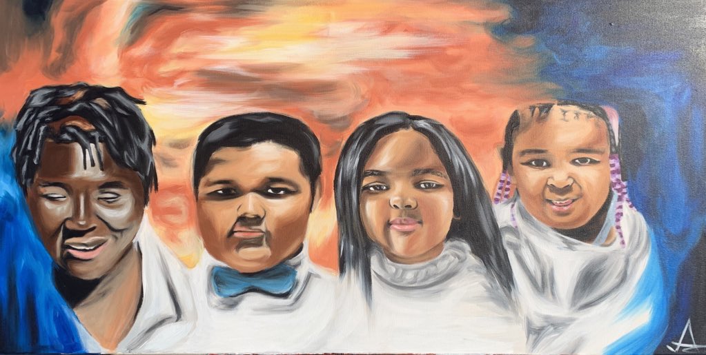 artisticlifest1's tweet image. I love when I get full creative freedom with my commissions it comes out magical 😩✨👌 #progressshot #process