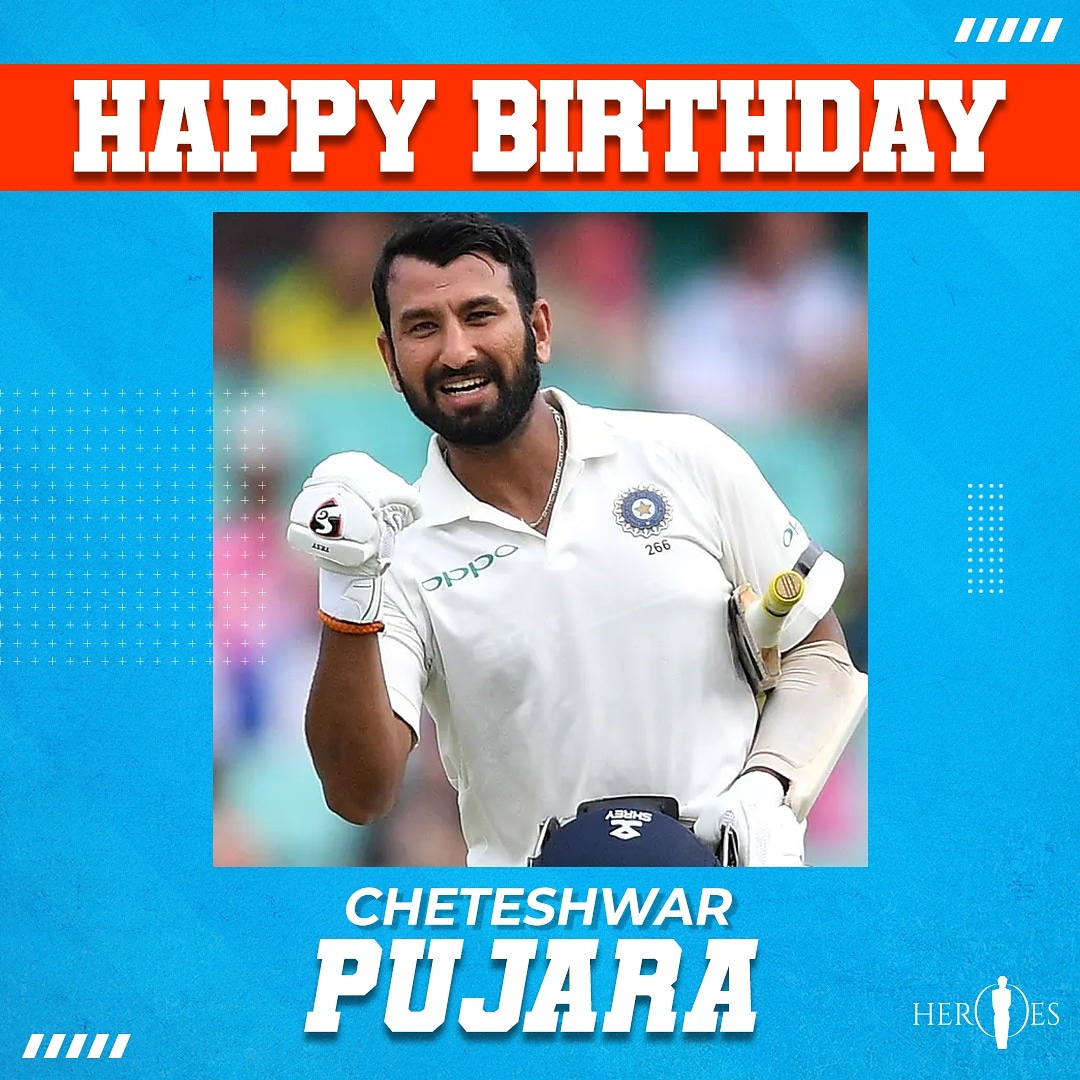 When tough situations call, Cheteshwar Pujara answers. Happy birthday to Mr. Dependable    