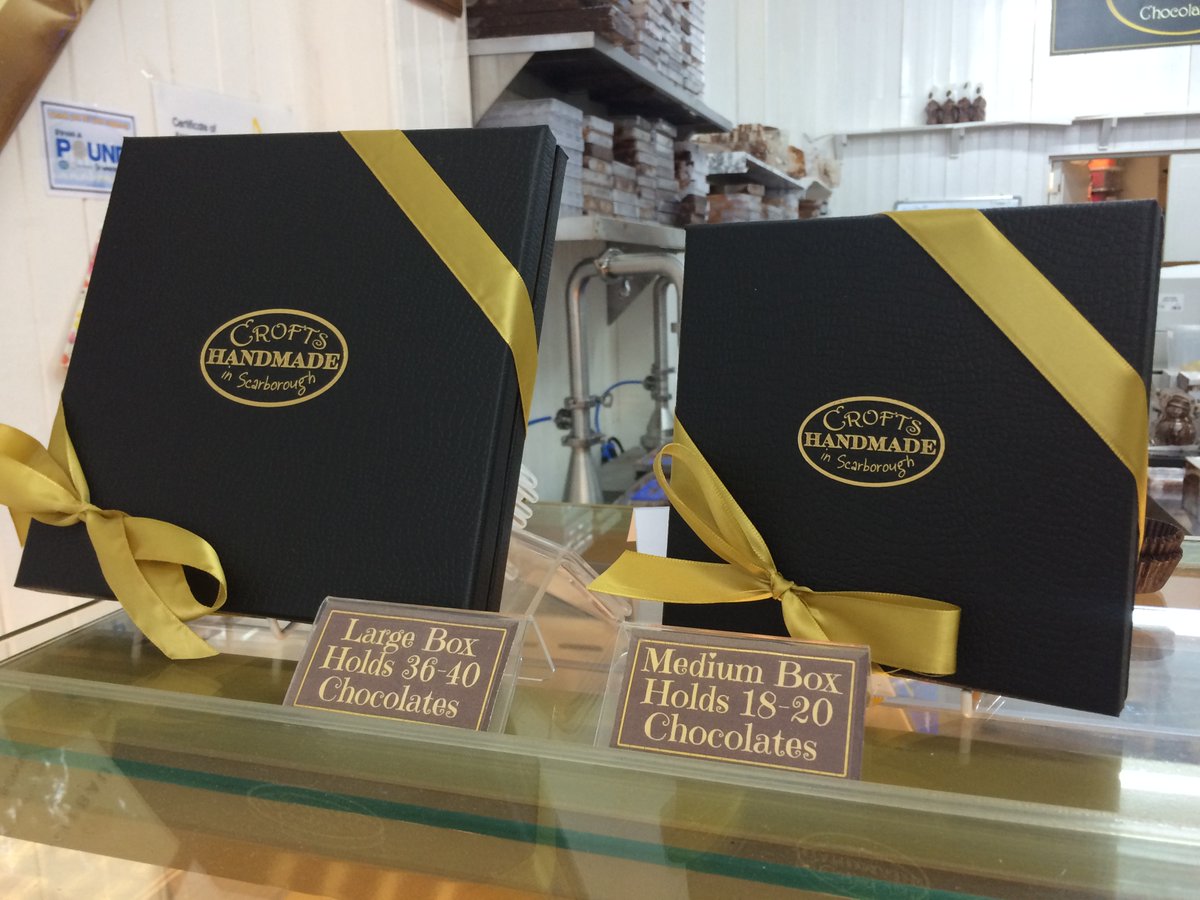 Good morning from Crofts. We hope you're safe and well, everyone. Our retail shop is closed to customers but you can shop online at croftschocolates.com