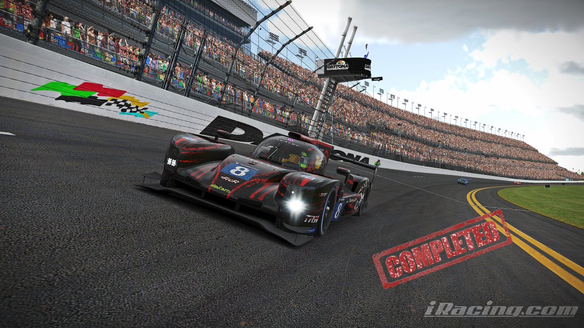 GlenAlz81's tweet photo. Rested up now after another epic 24hr race! Early issues saw us drop to 24th but we banged out some awesome stints to bring us back up to 12th for the chequered flag! Thank you Reapers! #RoR @OlaLindestrom @atherob @jonny_b_1990 https://t.co/ELYWKbg9lI