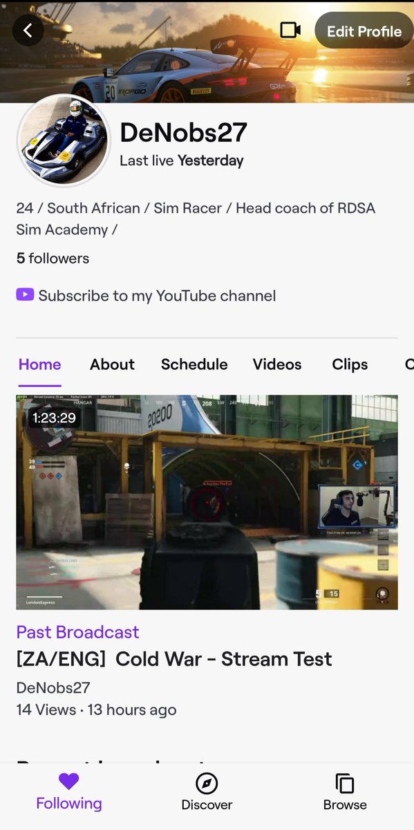 I'll be streaming Monday Night Racing at 19:00 tonight. Two races, two tracks... Spa and Paul Ricard on ACC! I'll also be sporting an all white livery in support of the 4 Netcare Health workers who tragically lost their lives last week. Come hang out and let's have some fun!