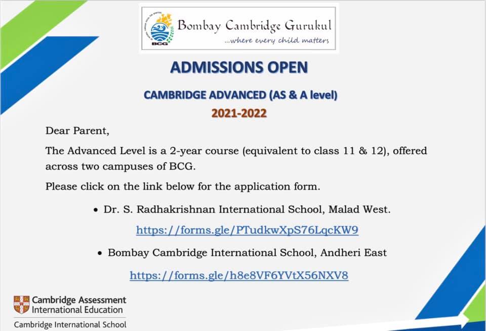 DSRBorivali's tweet photo. To prepare your child for the world they deserve.
To apply click on the link below.
1) Dr. S. Radhakrishnan International School, Malad West
https://t.co/IVnYJEhJhR
2) Bombay Cambridge International School, Andheri East
https://t.co/vyknOyd2hL https://t.co/kzIeTLeRZS