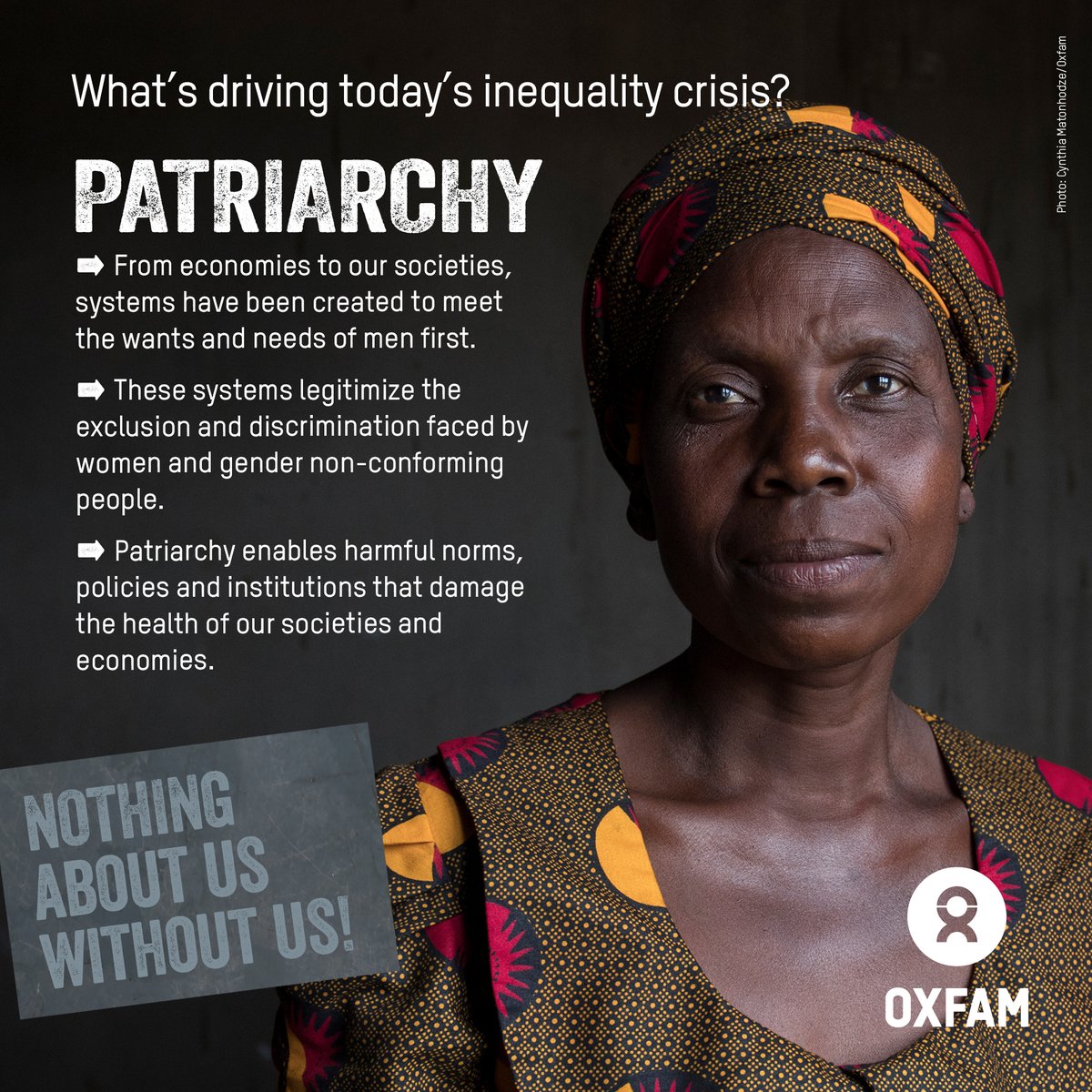 Day One - #Inequalityweek| #5Drivers  #FightInequality #beatpoverty 📣 "Nothing about us without us!"