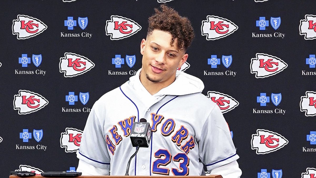 Mets's tweet photo. He’s going back to the big game!

Congrats to @PatrickMahomes and the Chiefs. https://t.co/In2NjhkpTu