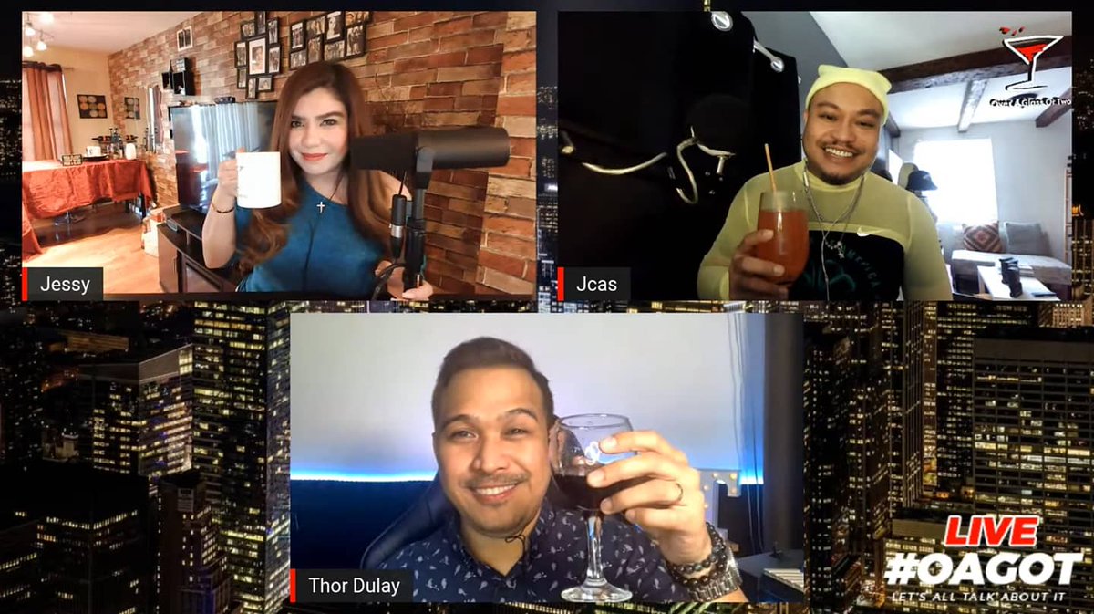 OverAGlassOrTwo's tweet photo. 💖 OAGOT THANKS Thor Dulay for being with us #overaglassortwo 💯
🔥 Thor is such an amazing & humble person! Ang tindi pa kumanta! 👍
🎧 https://t.co/Tp0di9BGJx
🔴 https://t.co/y6kmUBevNi
#OAGOT #filipinopodcast #pinoypodcast #PodcastPH #ThorDulay #MasterOfSoul https://t.co/tbhKGiPxYB