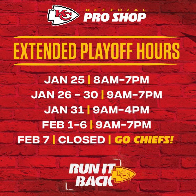 chiefs pro shop