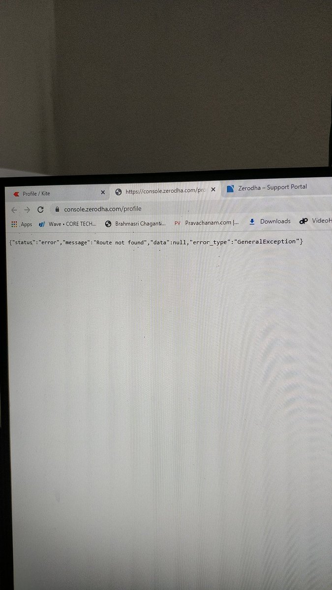 Zerodha Support section is wrost...ever any to contact it's ask for 4 digit suppor code but we can't acess the veiw support code option in profile section its send send null no route to go( any how issue I could not find my shares after t+2 days) @zerodhaonline @CNBCTV18Live https://t.co/bdTrenC3O2