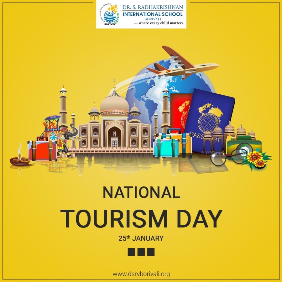 DSRBorivali's tweet photo. National Tourism Day is celebrated on 25th January. This celebration is all about cultivating and creating awareness among the society globally on the significance of tourism, and its social, political, financial, and also cultural worth and value.
#NationalTourismDay2021 https://t.co/tJGomVzZqG