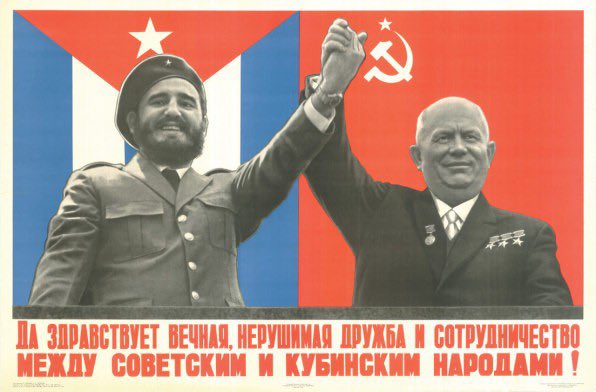 Communism is opposed to colonialism. The Soviet Union gave material assistance to nations like Cuba that threw out brutal dictators that were controlled by the United States. This meant the Cold War was also about independence, autonomy, and freedom for the colonized.