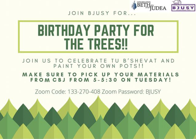 BJUSYUpdates's tweet photo. BJUSY Birthday Party for the Trees this TUESDAY! All 8th-12th graders invited!  Sign up now to pick up a free kit on Tuesday https://t.co/qJ1SjmcG5l https://t.co/DMnr7KsDnB https://t.co/cvtLjS15VE