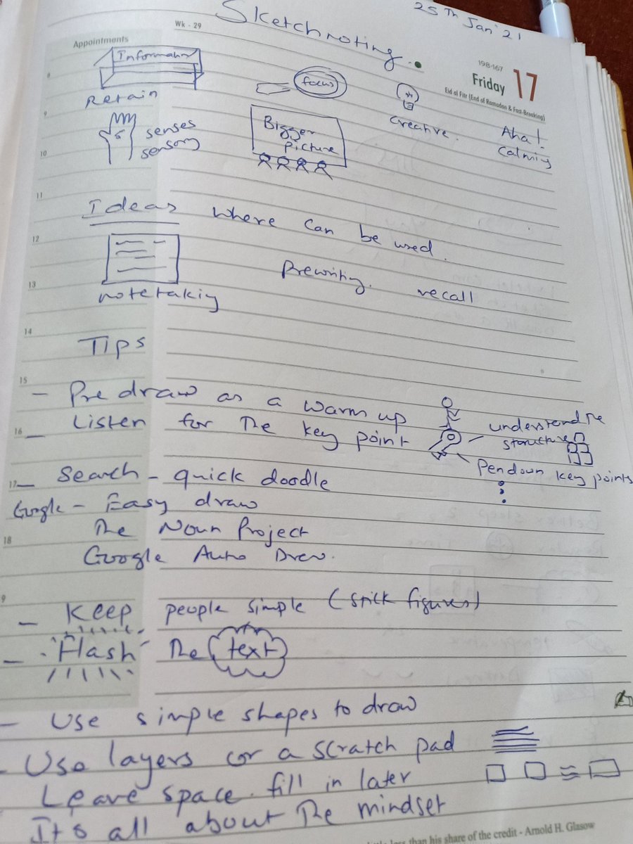 Pradnya6403's tweet image. Learning to Sketch note is exciting! Love to doodle ❤️
#OISLearningHub
#TeachersTeachTeachers 
#Jan21TTT
@SwapnaEDU 
@nehaminda 
@veenadsilva 
@oismumbai 
@afreenchorgay