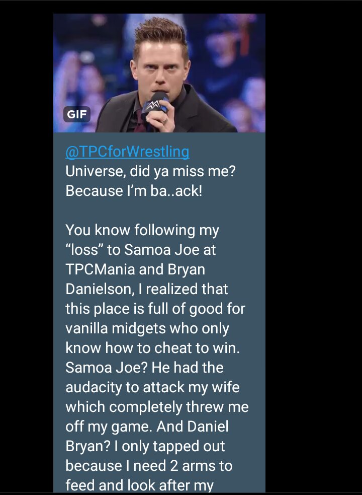 TPCforWrestling's tweet photo. What's better than @HollywoodFinaIe with a live microphone?
The A-Lister appeared at #TPCLITS to announce that he is bringing 'The Greatest Wrestler of All Time' to the TPC island - but who?
Follow updates on his mysterious client's arrival on @TPCsNewStar! https://t.co/ASjHcPuinG