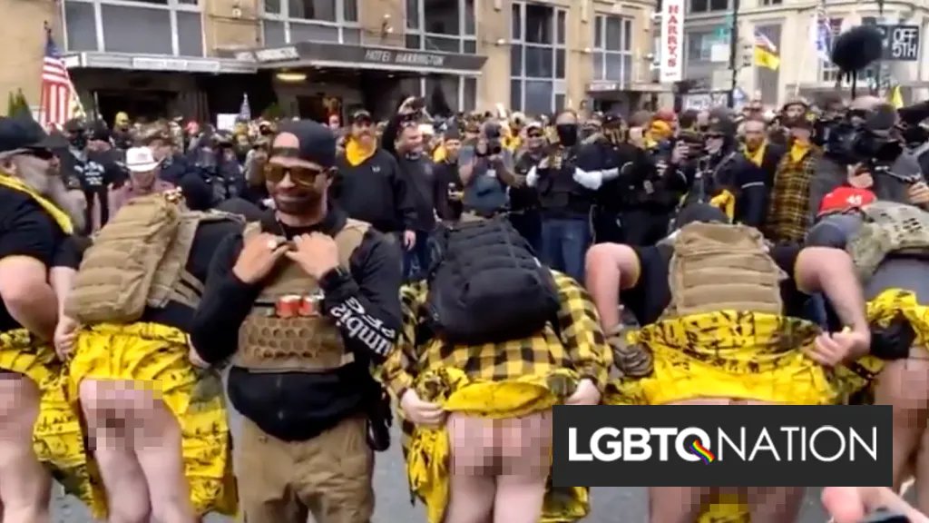 Before I get to what pathetic asses the Proud Boys are, let's look at some science of human physiology, eh? (Tough shit I had to look at their stupid asses, so you can too).