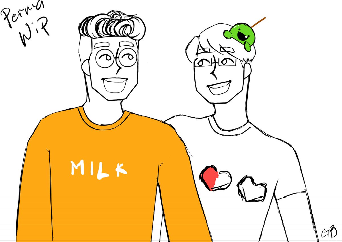 GarlikBruhd's tweet photo. So i dreww the Palcove bois. THE PAL MEN.
And obviously its not finished cuz... IT HAS TAKEN ME A WHOLE ASS WEEK.
And you know what happened after that week? I CHANGED MY ARTSTYLE SO NOW THIS DRAWING ISNT RELEVANT.
#palcove #slimeciclefanart #tedfanart https://t.co/tiDCv5sMiF