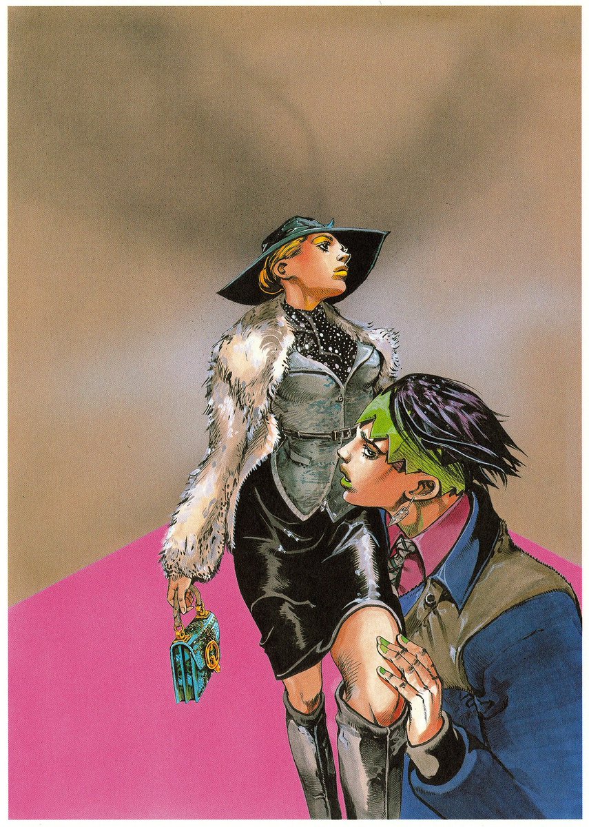 Jjba Reference Gallery Gucci Fall Ready To Wear Ft Vlada Roslyakova 11 By Monica Feudi Rohan Kishibe Goes To Gucci 11 Jjba ジョジョ ジョジョの奇妙な冒険 岸辺露伴グッチへ行く 岸辺露伴は動かない Tskr Kishiberohan