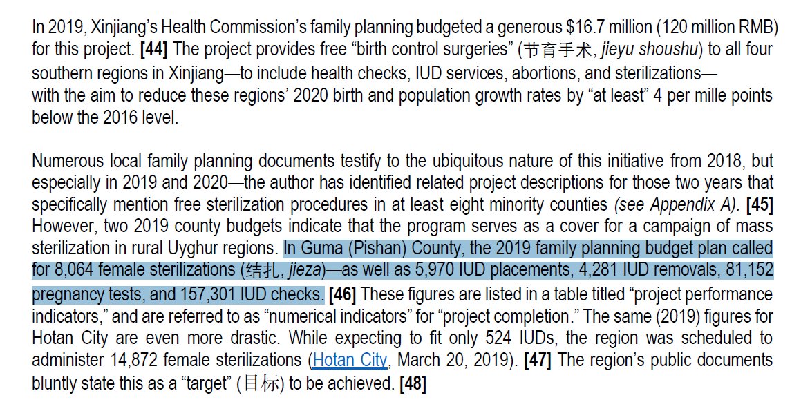 S.2.3.1: This section is about sterilizations. It mentions that county budgets include amounts for IUD insertions AND removals, which contradicts the implication in the previous section, that the government does not allow IUDs to be removed once inserted.