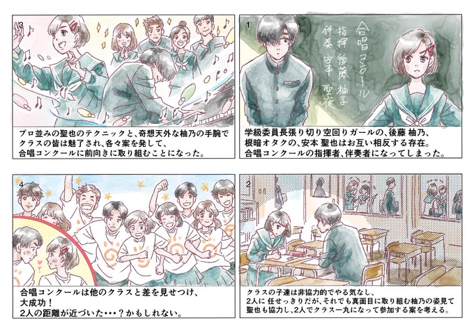 作品:【1/14_課題】バディマンガのストーリーを4コマ/タイトル『ブラボー!!』 by saegusakei   