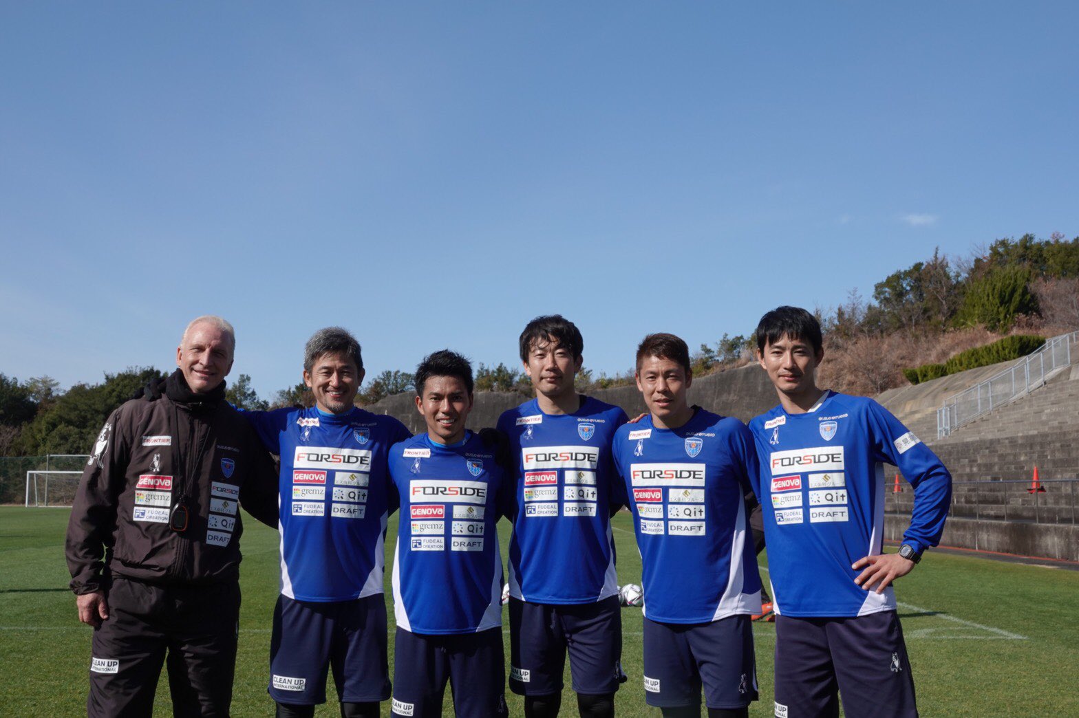 Masahiko Inoha 伊野波雅彦 和歌山キャンプ終了 次は宮崎頑張ります Yokohamafc 横浜fc 三浦知良 小川慶治朗 渡邉千真 伊野波雅彦 高橋秀人 ブローロ T Co Grwmvahg7k Twitter
