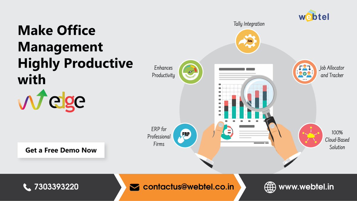 webteldotin's tweet photo. 👉 Want to make office management highly productive?
If yes, then add the #edge of automation to your business with Web-Edge.
👉 Book a demo call now at >> https://t.co/mUsmDRHCU9
#officemanagementsolution #officemanagementsoftware #officemanagement #webtel https://t.co/dwtDUSTXu3
