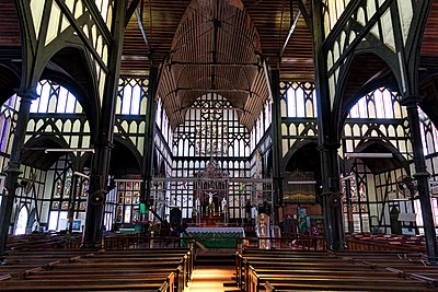 Our next site in Guyana is the beautiful St. George's Cathedral in Georgetown. It's an Anglican cathedral that was completed in 1899, though it officially opened in 1892. It has been designated as a National Monument of Guyana.