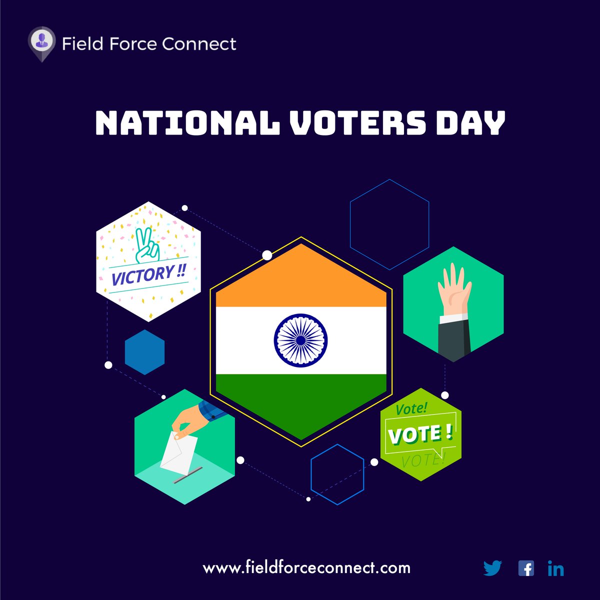 connect_force's tweet photo. The election is a process of choosing a Leader. It is our responsibility to choose a Leader with a vision for the generations to come. Field Force Connect appeals to Vote Responsibly and choose wisely! 

#votersday #leader #leadership #FieldForceConnect https://t.co/fXdYisYGlB