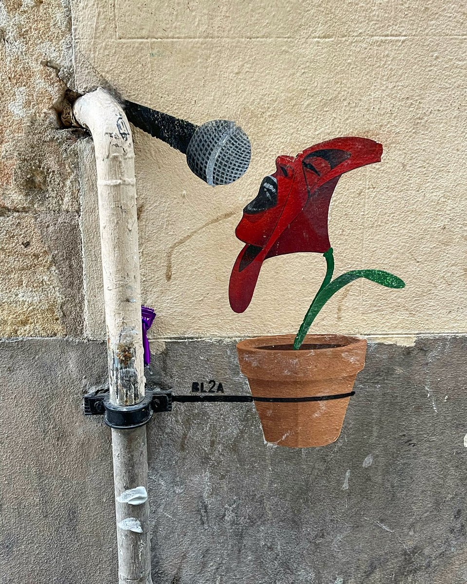 Streetart_BCN's tweet photo. Street art in Barcelona by BL2A #streetart #urbanart #graffiti https://t.co/BagFOiYFzo