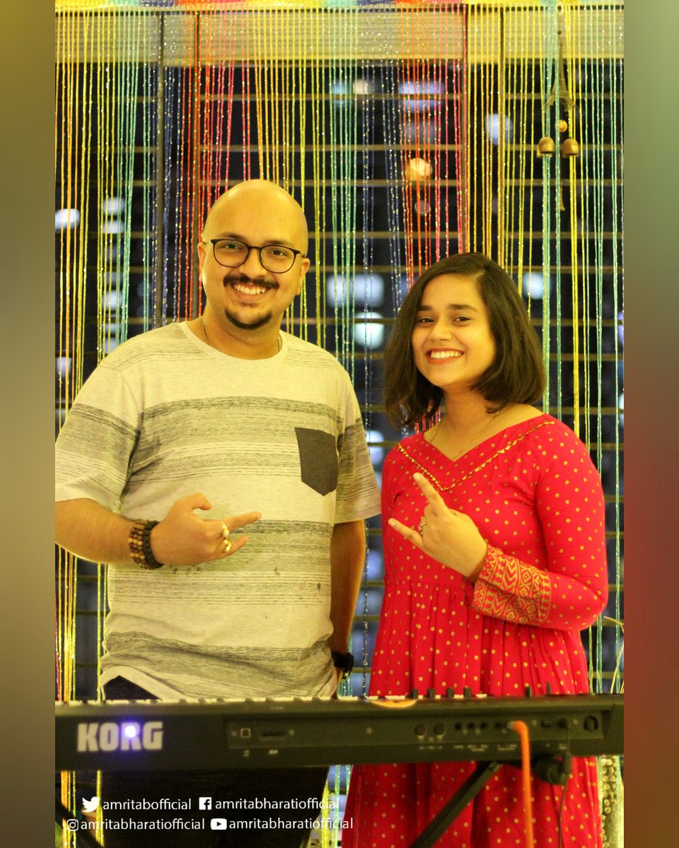 amritabOfficial's tweet photo. It was an amazing video shoot with the superbly talented allappmusic ji. The new song is gonna come out Soon... Sooner 😁
.
Stay Tuned to my YouTube at amritabharatiofficial for the Notification.
.
#newsong #ytchannel #collaboration #collab #songs #music #newmusic #allapp https://t.co/rWfW8pjXpL