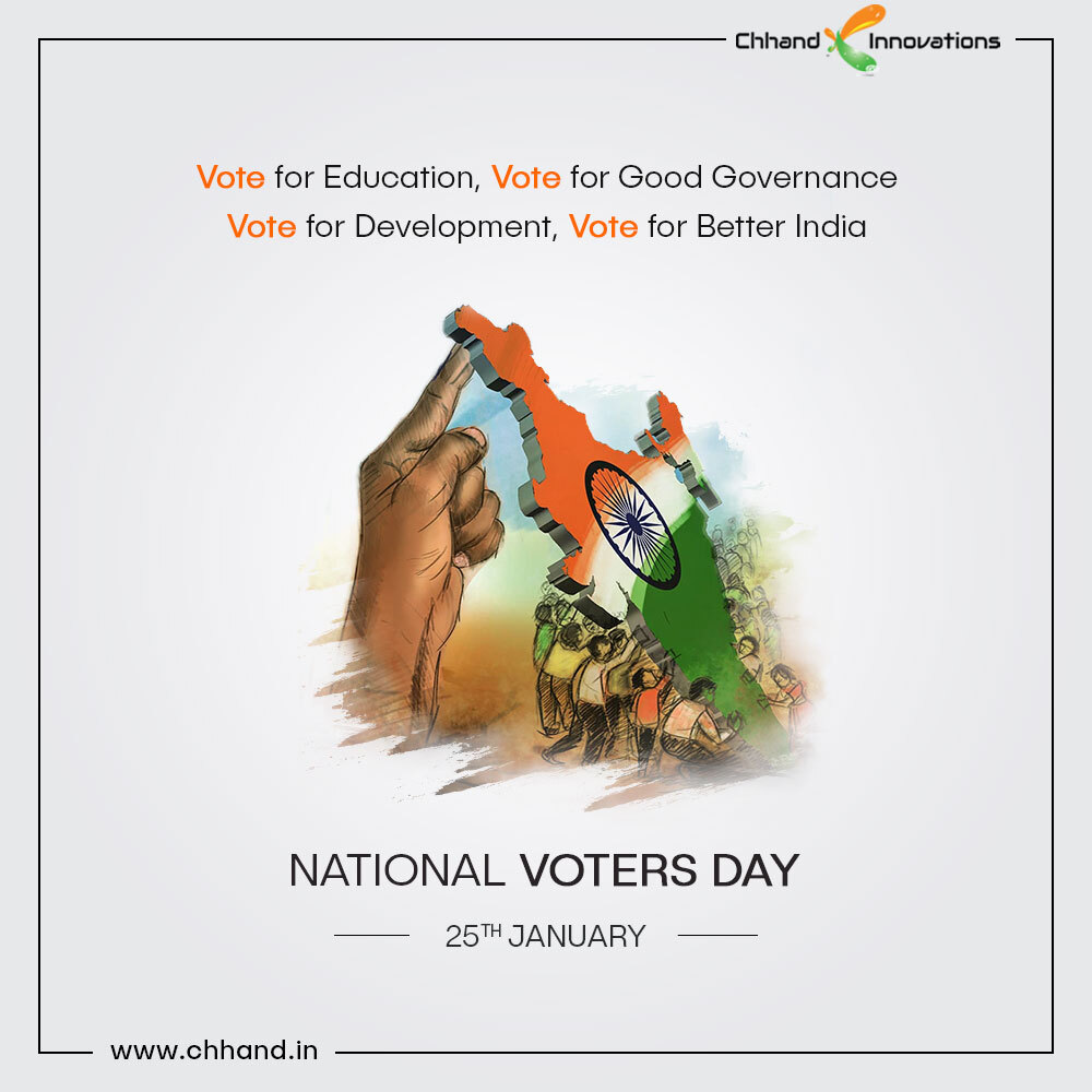 chhand_in's tweet photo. The ignorance of one voter in a democracy impairs security of all.

Be bright. Vote for what is right.

#NationalVotersDay #Democracy #VotersDay #TopicalSpot https://t.co/qiSwWBpHxX