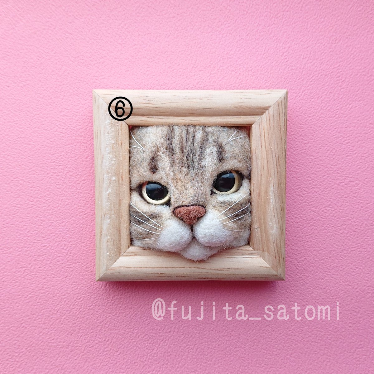 ふじたさとみ サバトラ猫 こちらのサバトラ猫の購入希望は固定ツイをご覧の上 このコメント欄に番号を添えて1 27までにエントリーして下さい 抽選販売です 羊毛フェルト 猫フレーム ツイ販 サバトラ ふじたさとみ サバトラ猫 こちらのサバトラ猫の購入希望は固定ツイをご覧の上 このコメント欄に番号を添えて1 27までにエントリーして下さい 抽選販売です 羊毛フェルト 猫フレーム ツイ販 サバトラ