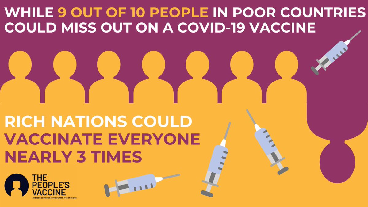 We need an urgent pro-sustainability pro-equality policy mix.It's common-sense for the 21st century.Specifically?Most urgently we need governments to ensure everyone has access to a COVID19 vaccine, a  #PeoplesVaccine, and to financial help if they lose their income.7/10