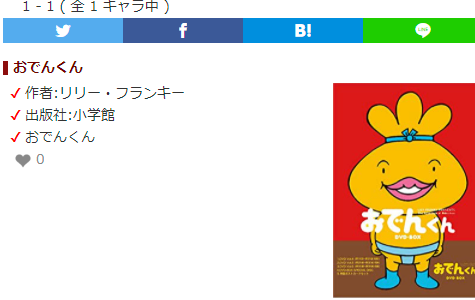 キャラ誕366 Auf Twitter おでんくんの作品情報更新 作品情報を更新しました T Co 8xw392ihr0 キャラ誕366 誕生日 キャラクター おでんくん