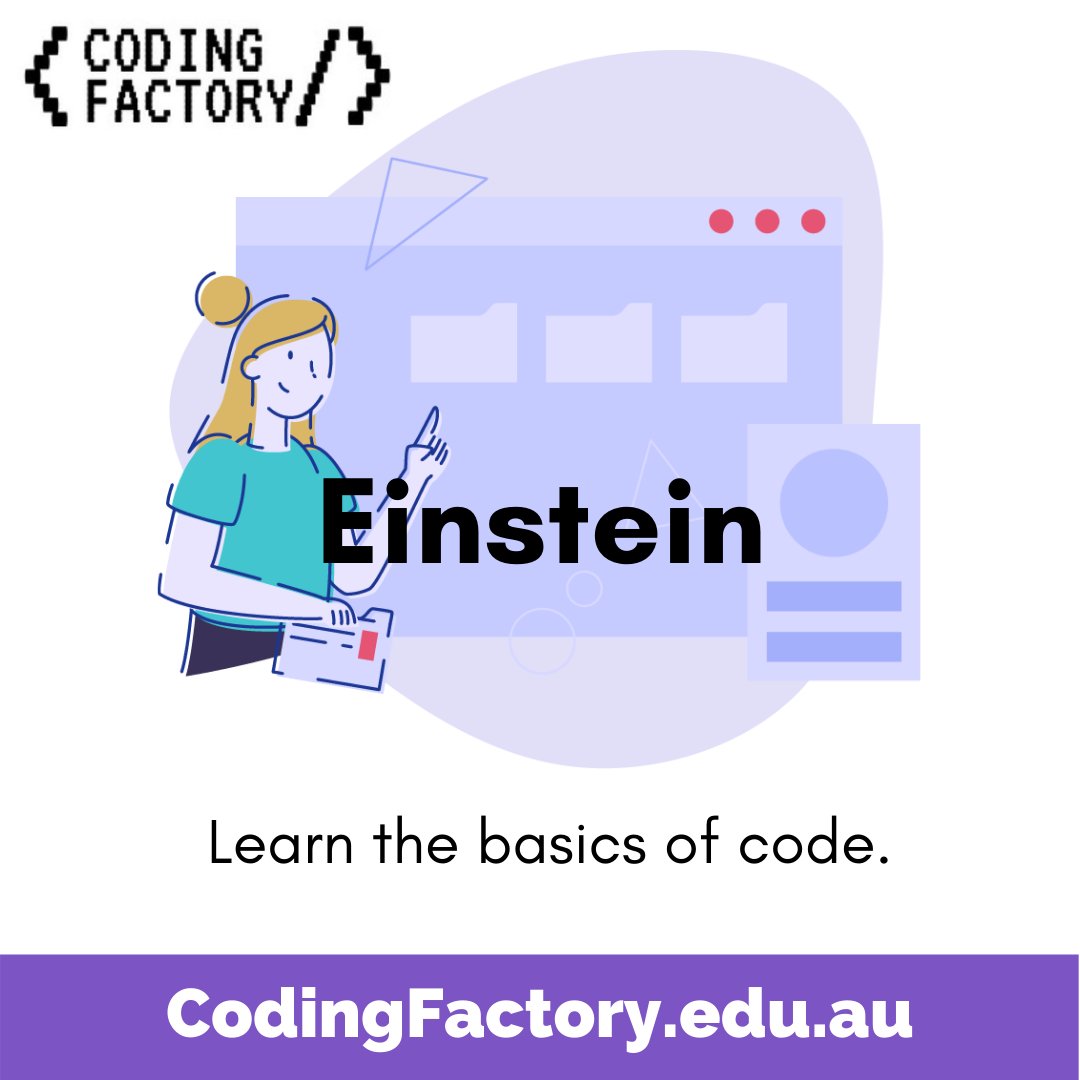 CodingfactoryA's tweet image. Teach your kid the basics of coding. Book a free demo class now!
.
.
.
.
#coding #codingforkids #kidscodingclasses #kidswhocode #learntocode #codingfactory #entrepreneur #sydney #melbourne #brisbane #perth #adelaide #tasmania #darwin #australia #youngcoders #monday