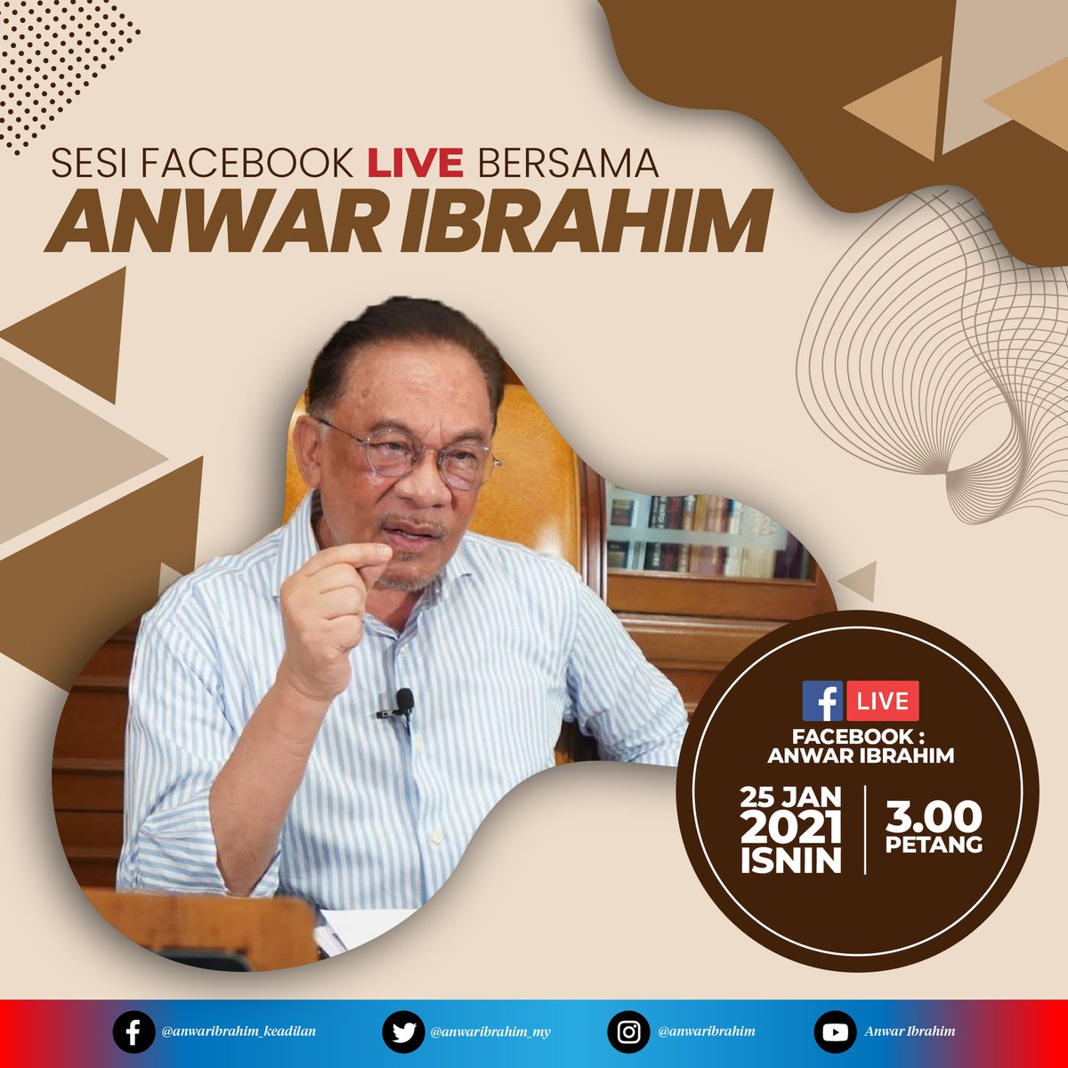 Hari ini saya akan memberi komen berhubung EUROCHAM, masalah derita rakyat serta menjawab soalan dari teman-teman Facebook. Nantikan, inshAllah.