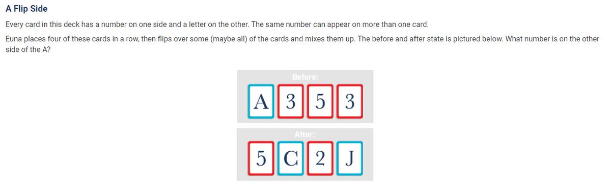 InfinitytoEight's tweet photo. Flip Side!!
A beautiful puzzle from AoPS.
#Artofproblemsolving #puzzle #numberpuzzle https://t.co/sFFTQM9436
