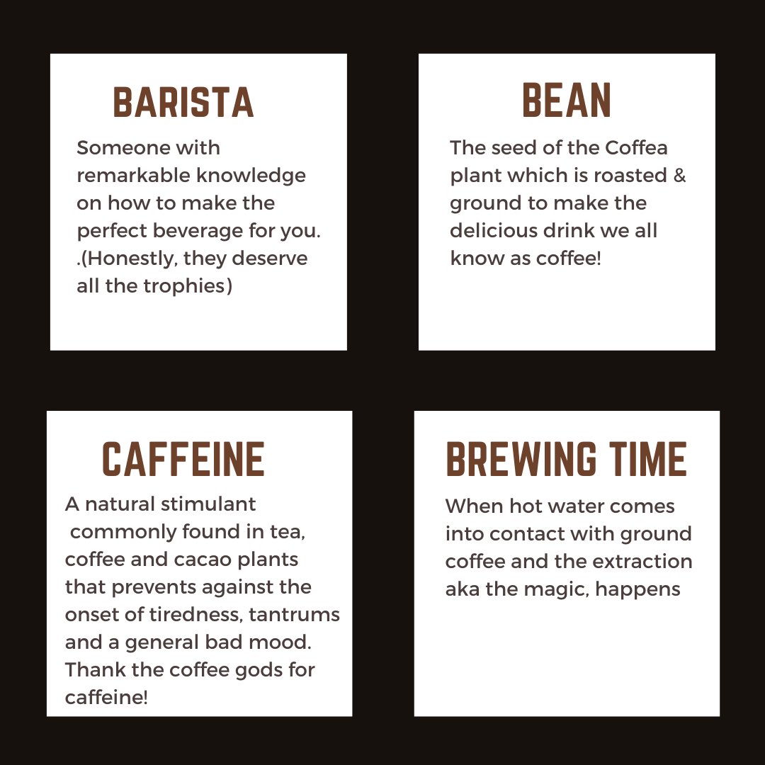 hillbrewed's tweet photo. Talk Coffee to Me ☕️
Before our launch, we want to make sure you’re brushed up on some Coffee Lingo... https://t.co/mJrjQGxKj7