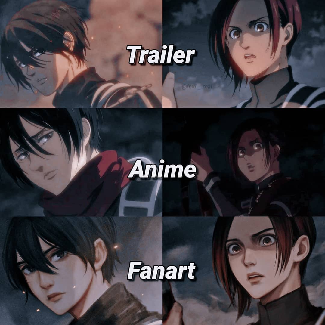 hitechlogy's tweet photo. I liked Sasha's look in the trailer more , but Mikasa is best waifu lah ya. Anyway am I the only one who think that Mikasa look like Alex Danvers from supergirl? Wkwkwk

#AoTSeason4NHK 
#AttackonTitanFinalSeason 
#AttackOnTitan 
#AOTAssault 
#AOTDeclarationOfWar https://t.co/lQRiKDUIYf
