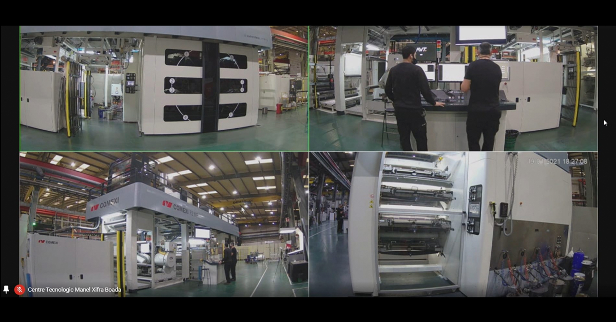 👉 Fantástica jornada técnica virtual donde pudimos explicar soluciones para la mejora del proceso de #impresión #flexográfica e hicimos un cambio de trabajo en condiciones reales y la impresión de un trabajo en gama extendida. ¡Muchas gracias a todos los asistentes!