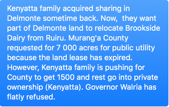 DavidNdii's tweet photo. As received.  Gov. @MwangiWaIria @StateHouseKenya is this claim true? https://t.co/0mCpzV6AP6