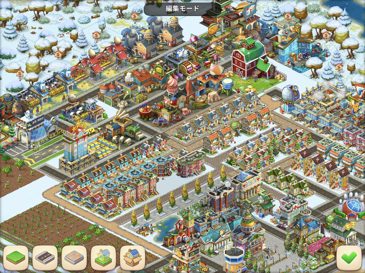 今後のゾーニング迷うな… #township