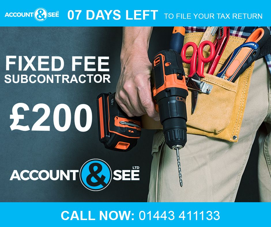 We welcome all Subcontractors, Sole Traders, Limited Companies and Partnerships. We provide 'Expert accountancy at Fair prices' starting at only £16.67 per month. accnsee.co.uk #accountandsee #accountancy