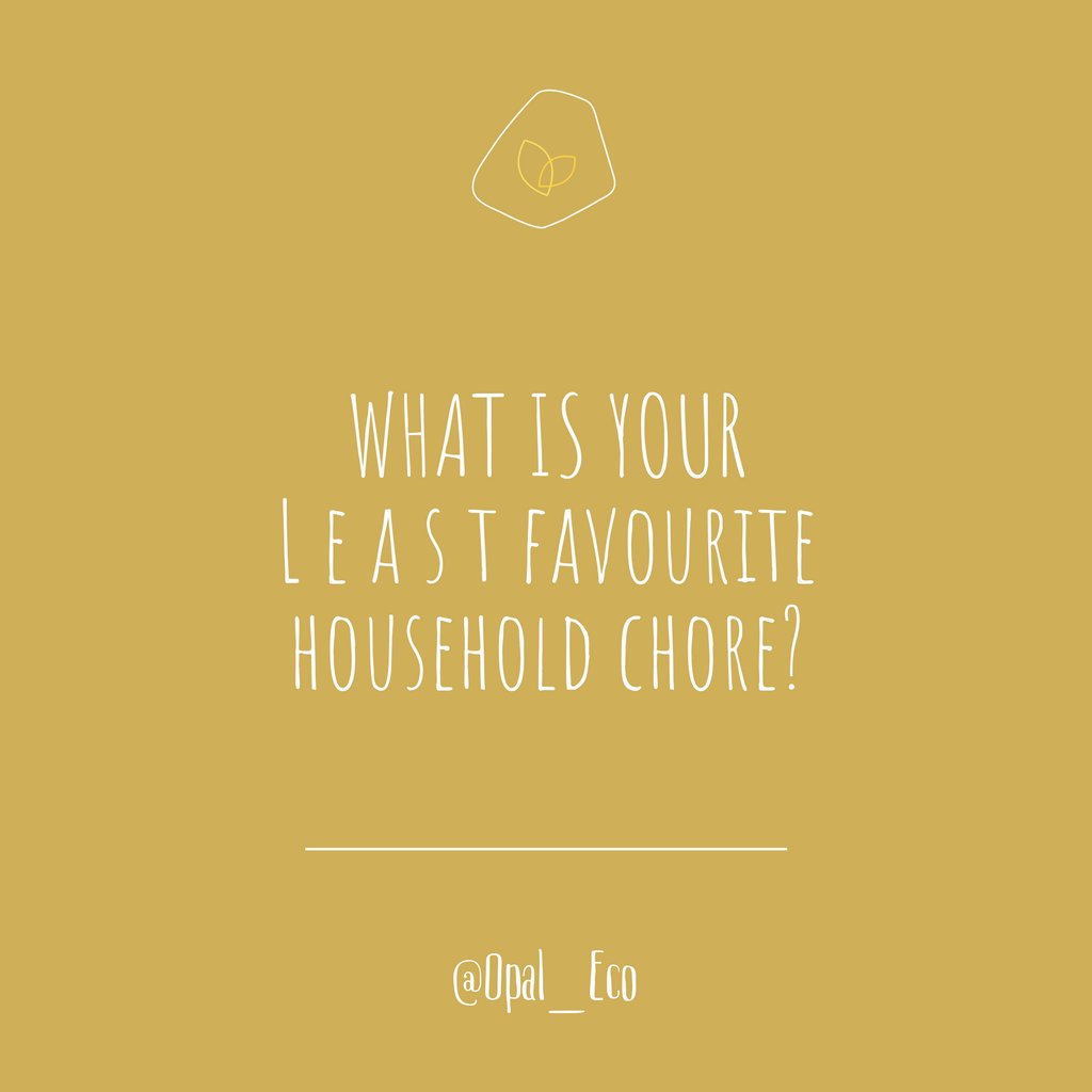 It has to be laundry, right? The never ending cycle of dirty clothes 😩 What is your least favourite? 👇🍃